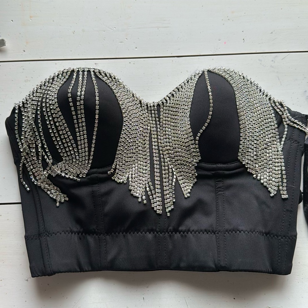 Rhinestone Corset
